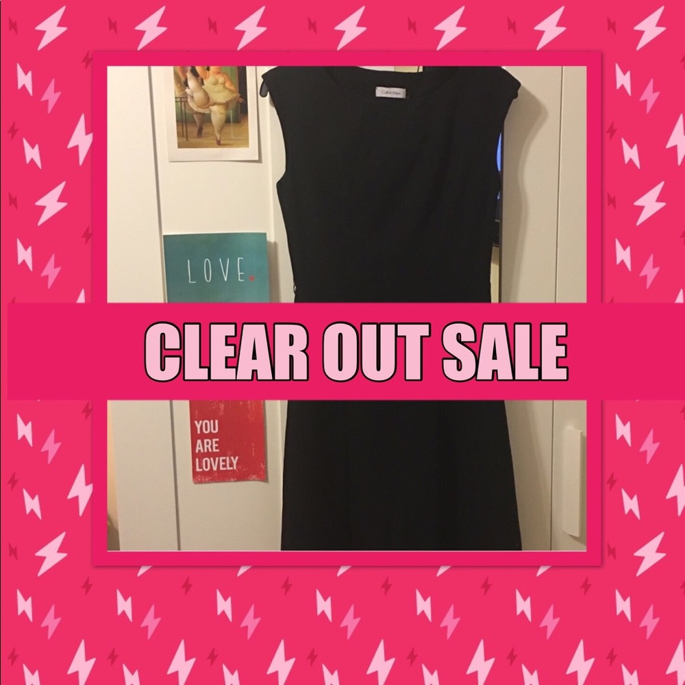 CLEAR OUT SALE! Price ⬇️ 🖤CALVIN KLEIN - LBD